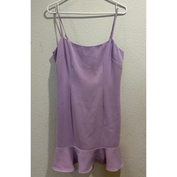 Lovers + Friends Revolve NWT Lilac Purple Teddy Mini Dress Size M - Picture 3 of 7